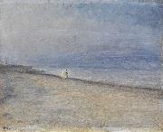 Michael Ancher Strandszene Spain oil painting artist